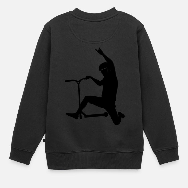 Rock - Sweat Premium enfant bio - noir