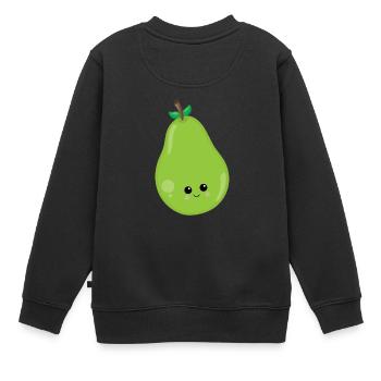 fruit - Sweat Premium enfant bio - noir - Dos - AI Model Kid Female (0cm)