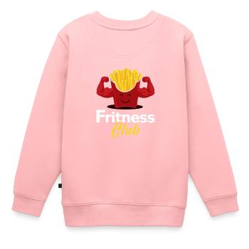 FRITNESS CLUB - Sweat Premium enfant bio - rose - Dos - AI Model Kid Female (0cm)