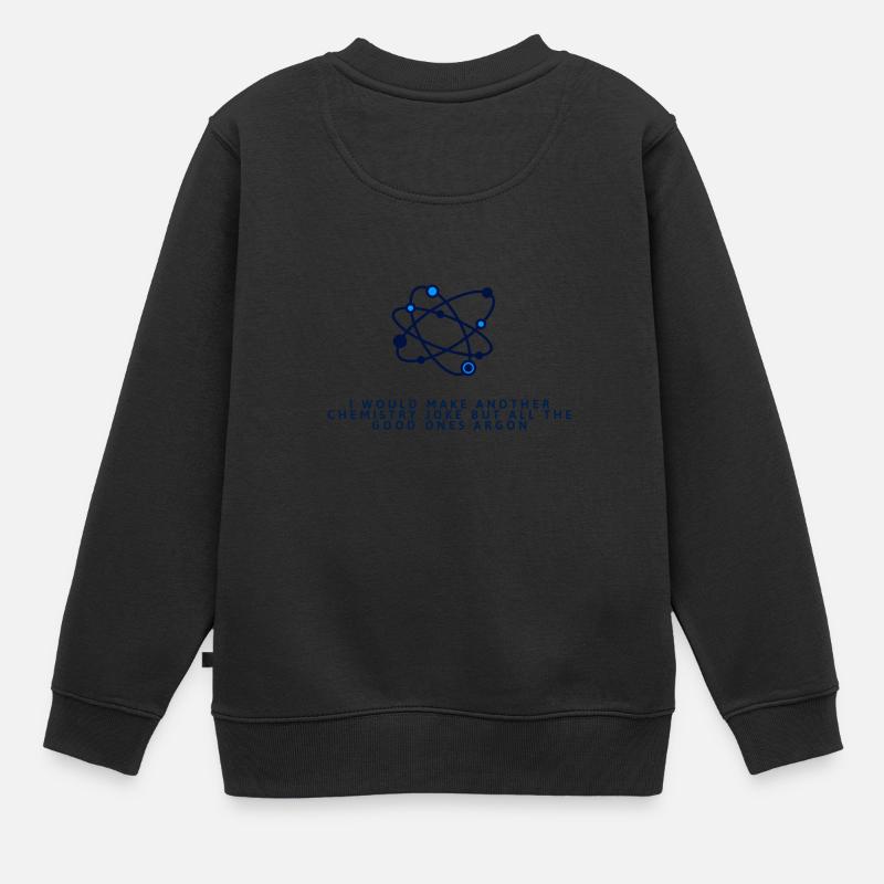 Jeu de mots de chimie - Sweat Premium enfant bio - noir