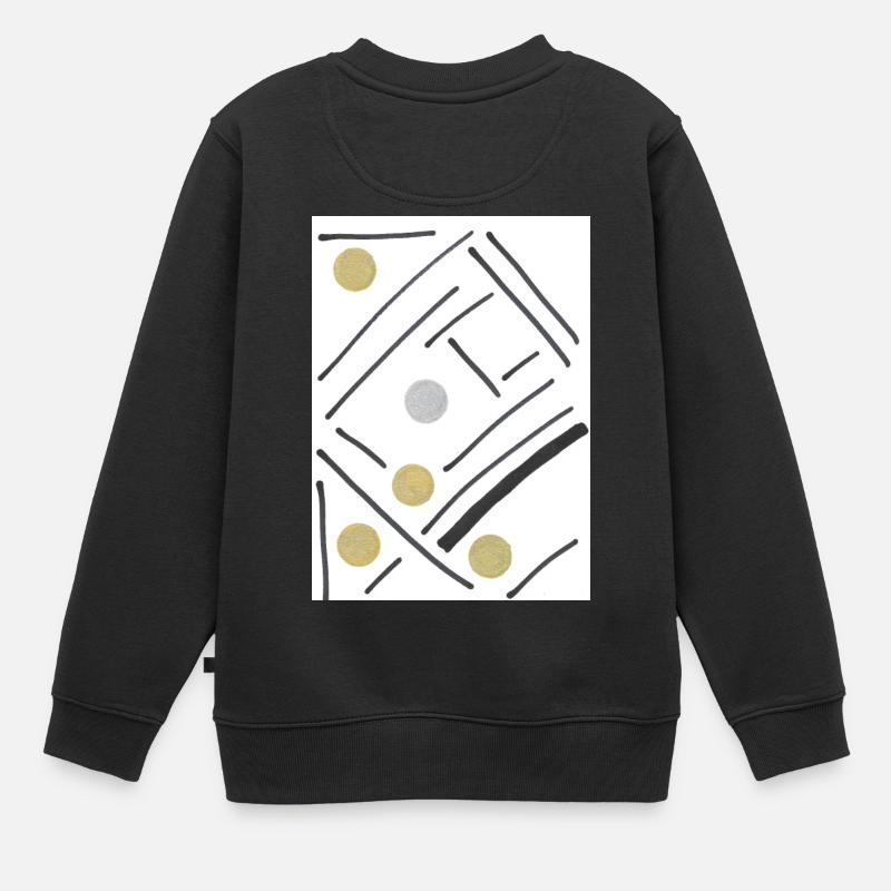 Sugar - Sweat Premium enfant bio - noir