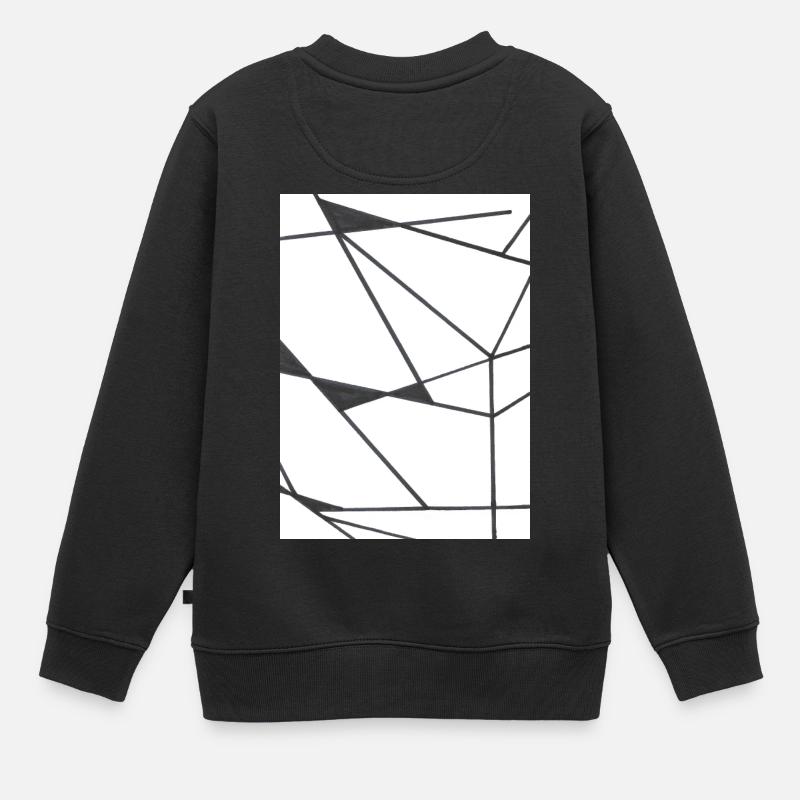 Dit - Sweat Premium enfant bio - noir