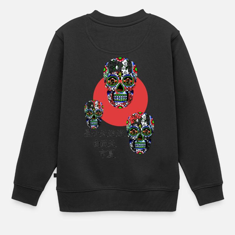CALAVERA (de) - Sweat Premium enfant bio - noir