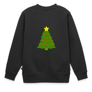 Amoureux des sports - Sweat Premium enfant bio - noir - Dos - AI Model Kid Female (0cm)