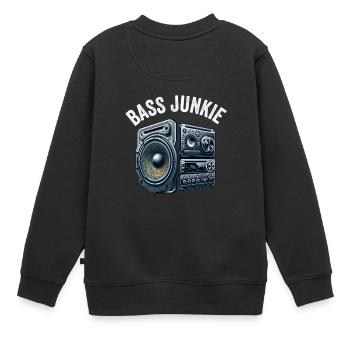 Autoradio für Audio-Installateur-Lautsprecher Autobass - Kinder Premium Organic Sweatshirt - Schwarz - Hinten - AI Model Kid Female (0cm)