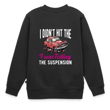 Neue Fahrschüler Mädchen Frauen Mutter Tochter - Kinder Premium Organic Sweatshirt - Schwarz - Hinten - AI Model Kid Female (0cm)