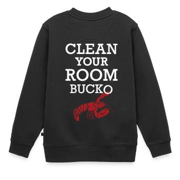 Jordan Peterson T-Shirt - Nettoyez votre chambre - Sweat Premium enfant bio - noir - Dos - AI Model Kid Female (0cm)