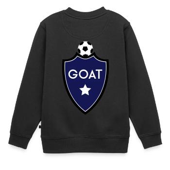 GOAT SHIELD SOCCER 01 - Sweat Premium enfant bio - noir - Dos - AI Model Kid Female (0cm)