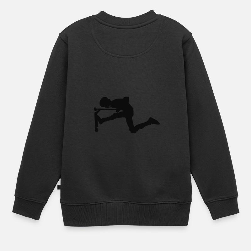 Onefooter - Sweat Premium enfant bio - noir