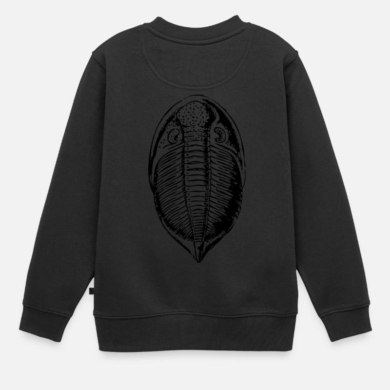 fossile - Sweat Premium enfant bio - noir