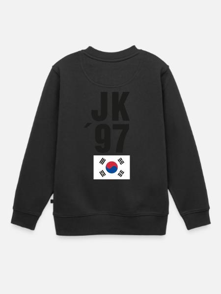 BTS - Sweat Premium enfant bio - noir