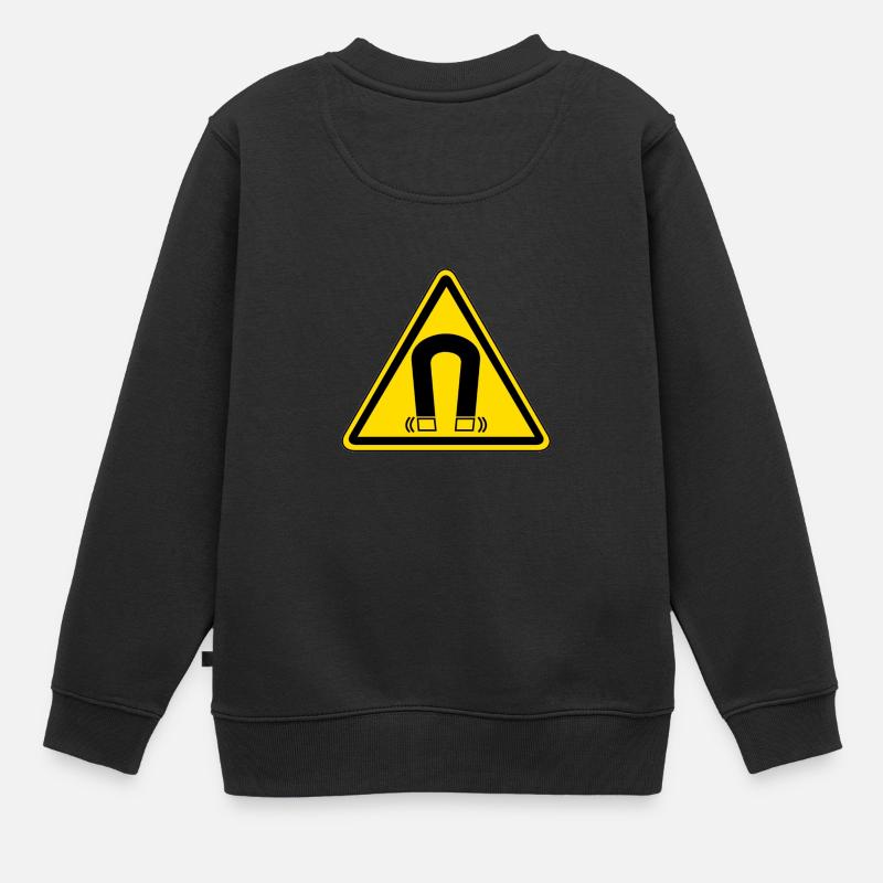 magnétique - Sweat Premium enfant bio - noir