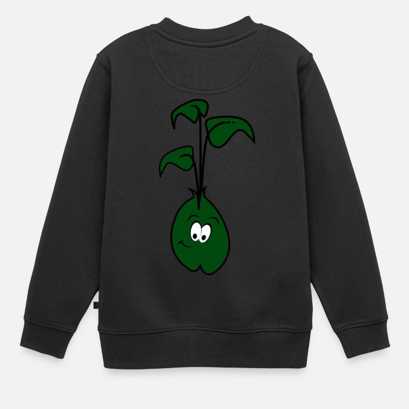 haricots légume légumes de haricots de vegetables7 - Sweat Premium enfant bio - noir