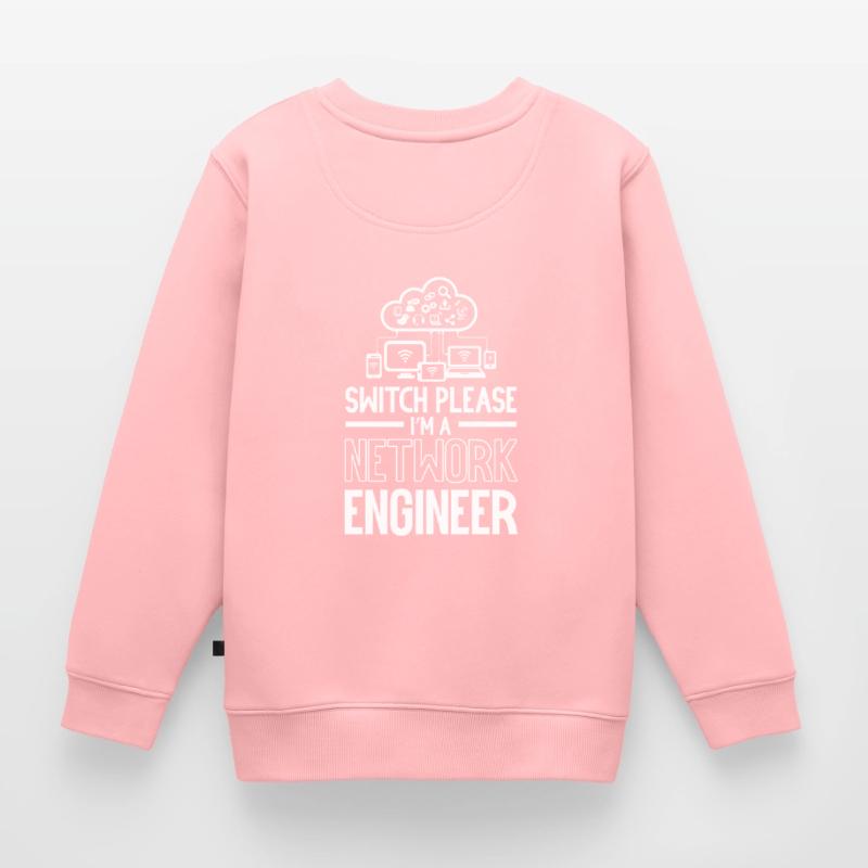 Switch Please I'm A Network Engineer IT Tech Kinder Premium Organic Sweatshirt
