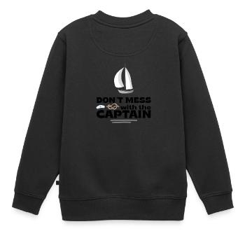 Marins - Sweat Premium enfant bio - noir - Dos - AI Model Kid Female (0cm)