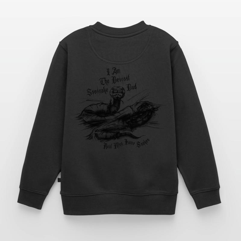 Serpent - Serpent - Boule Python - Meilleur papa serpent Sweat Premium enfant bio