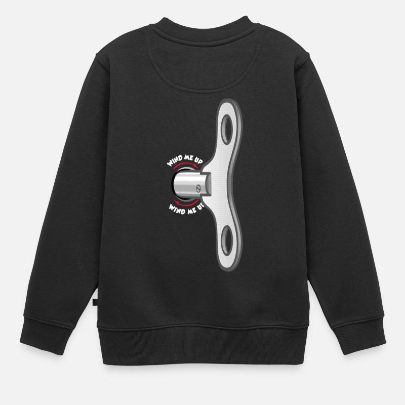 Remonte-moi - Sweat Premium enfant bio - noir