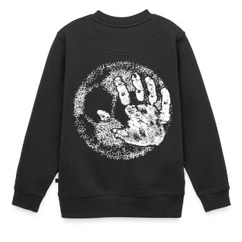 Handball cadeau de handball Handball - Sweat Premium enfant bio - noir - Dos - AI Model Kid Female (0cm)