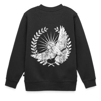 Heiliger Geist Geschenk Holy Spirit shirt Glaube - Kinder Premium Organic Sweatshirt - Schwarz - Hinten - AI Model Kid Female (0cm)