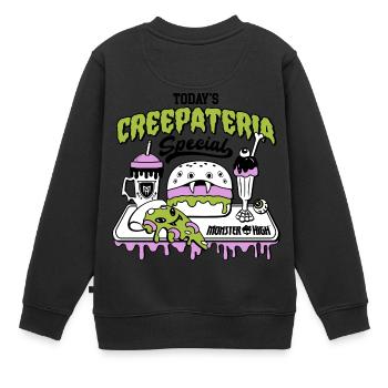 Monster High™ Creepateria Special Backprint - Sweat Premium enfant bio - noir - Dos - AI Model Kid Female (0cm)