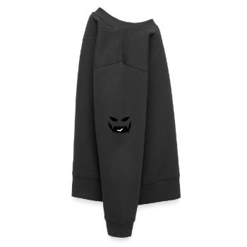 Halloween Gesicht - Kinder Premium Organic Sweatshirt - Schwarz - Rechts - AI Model Kid Female (0cm)