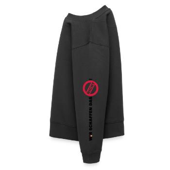 Wir schaffen das nicht lang Arm Flagge Deutschland - Kinder Premium Organic Sweatshirt - Schwarz - Links - AI Model Kid Female (0cm)
