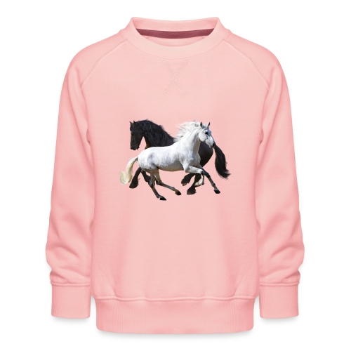 Pferde - Kinder Premium Pullover
