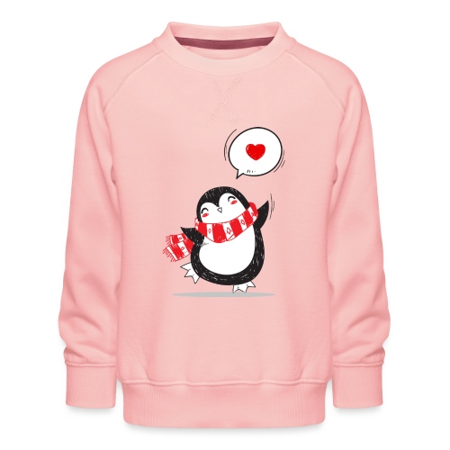 Natale Pinguino adorabile - Felpa premium da bambini