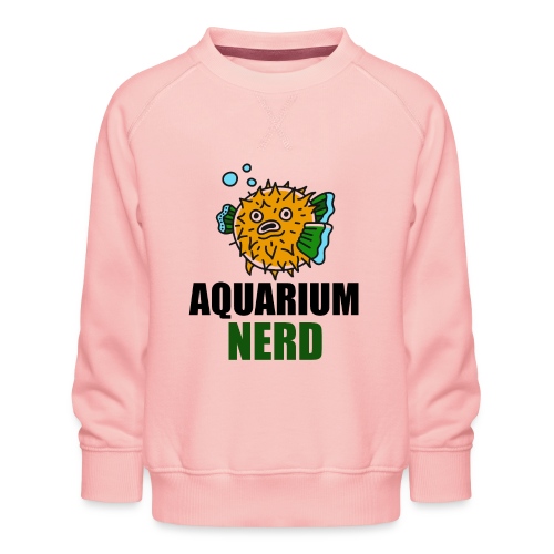 Kugelfisch Aquaristik Humor Fisch Aquarium Nerd - Kinder Premium Pullover