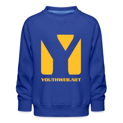 yw_LogoShirt_yellow - Kinder Premium Pullover