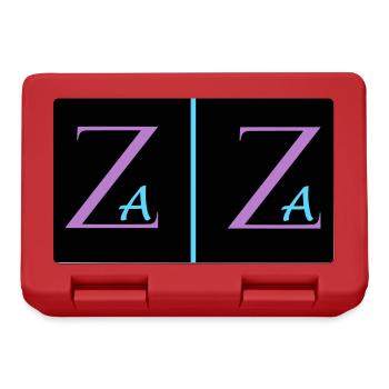Zaza - Brotdose - Rot - Vorne