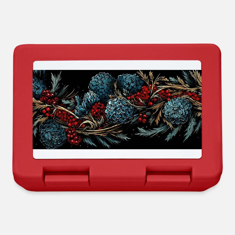 Modèles d’automne et d’hiver - Boîte à goûter - rouge