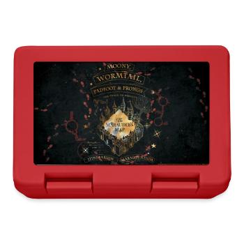 Harry Potter The Marauder's Map Rot - Brotdose - Rot - Vorne