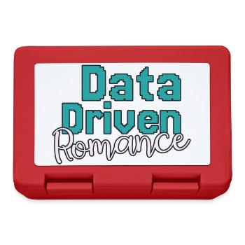 Data Science Valentinstag Romance - Brotdose - Rot - Vorne