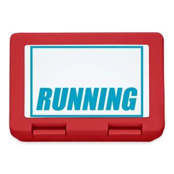 I hate running funny running jogging runner - Lunchbox - red - Front
