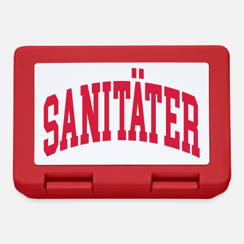 Sanitäter - Brotdose - Rot