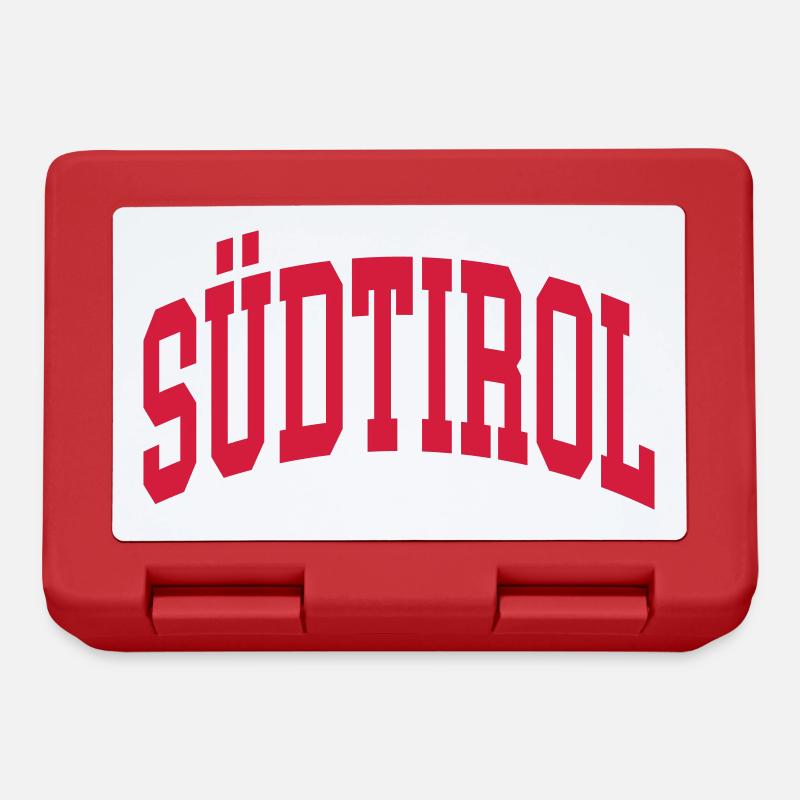 Südtirol - Brotdose - Rot