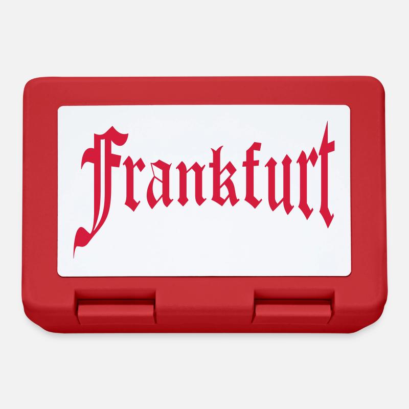 Frankfurt - Brotdose - Rot