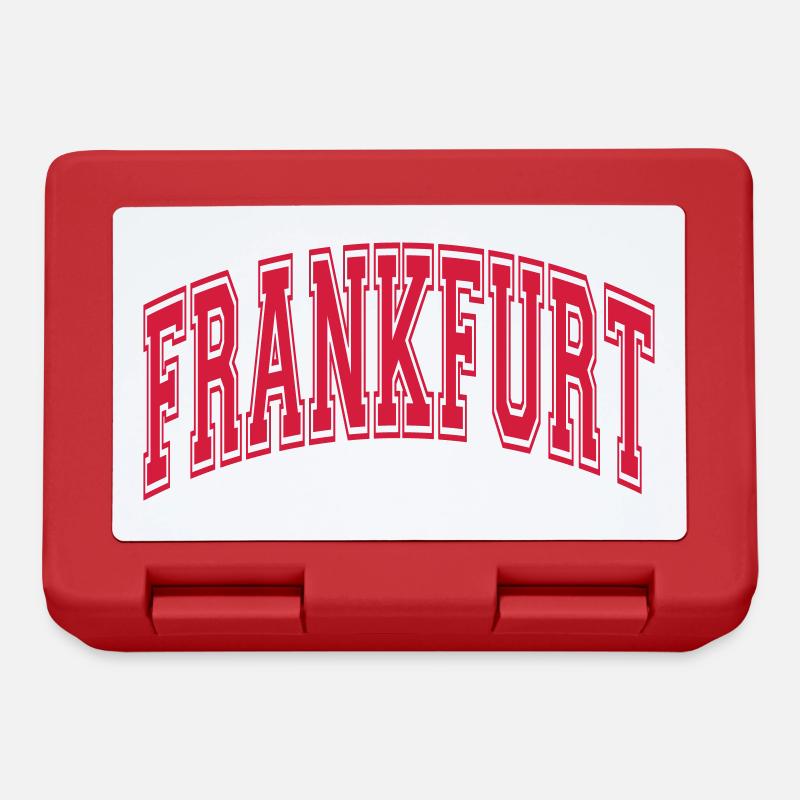 Frankfurt - Brotdose - Rot