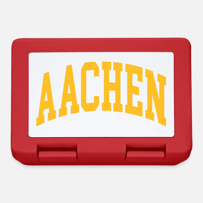 Aachen - Brotdose - Rot