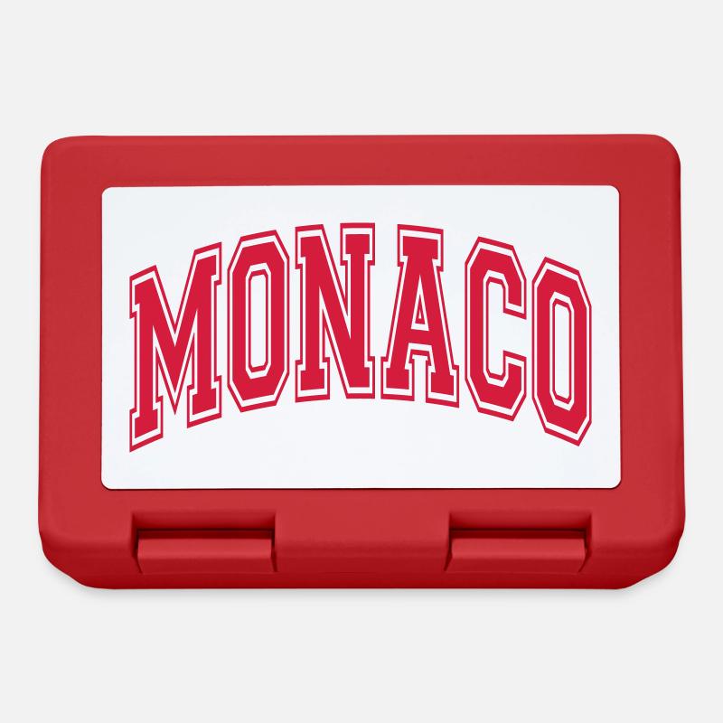 Monaco - Boîte à goûter - rouge