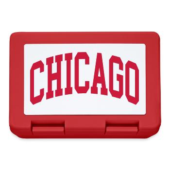 Chicago - Lunchbox - red - Front