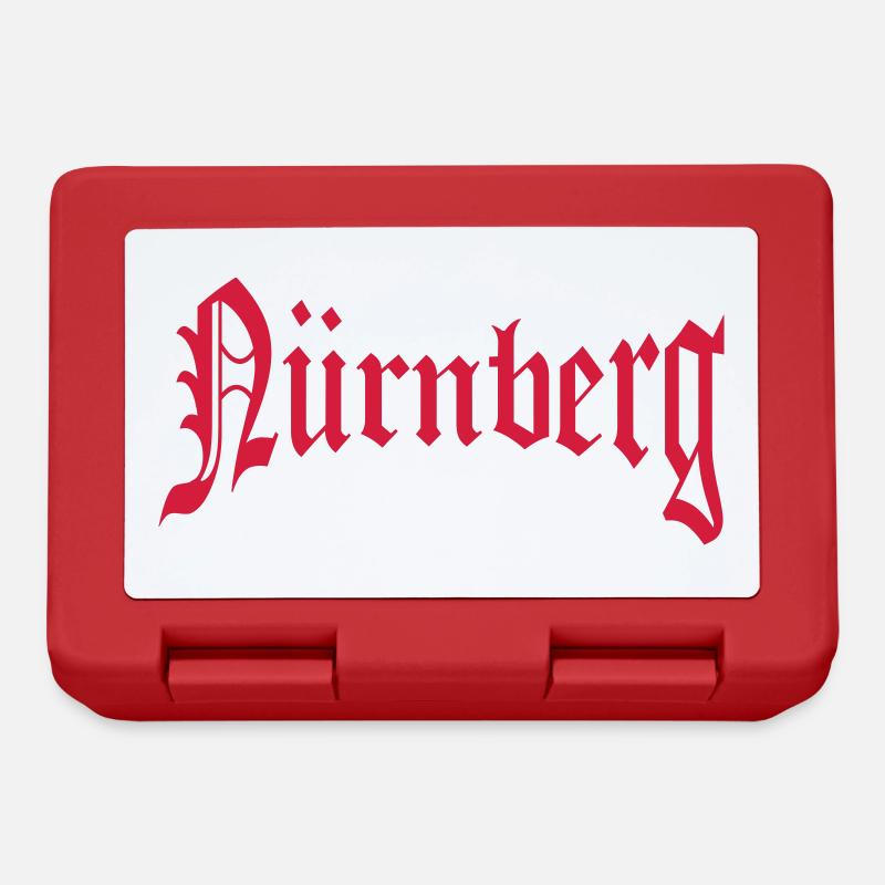 Nuremberg - Lunchbox - red