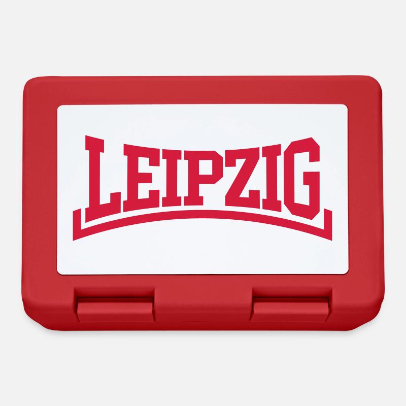 Leipzig - Brotdose - Rot