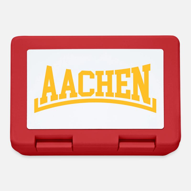 Aachen - Brotdose - Rot