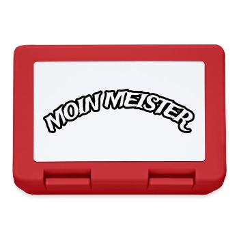 Moin Meister - Brotdose - Rot - Vorne