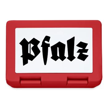 Pfalz - Brotdose - Rot - Vorne