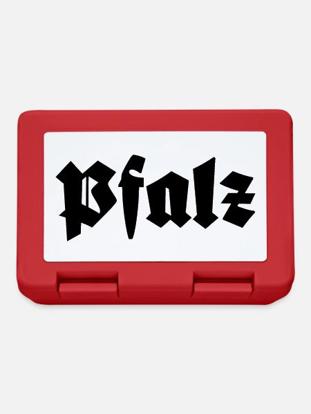 Pfalz - Brotdose - Rot