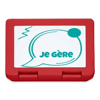 Don't worry, I'll manage - Lunchbox - red - Front