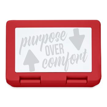 But Avant Confort Motivation Mentalité Croissance - Boîte à goûter - rouge - Devant